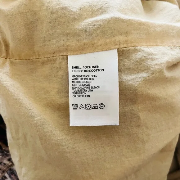 Tommy BAHAMA linen leopard dress size XL - Picture 7 of 8